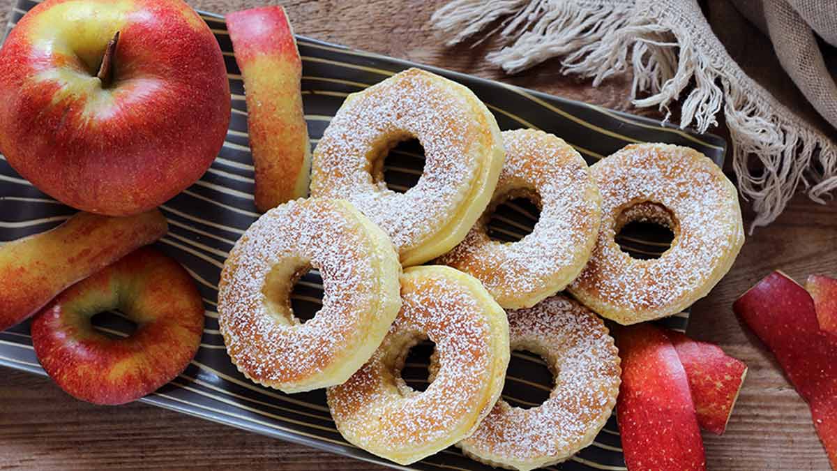 beignets moelleux aux pommes