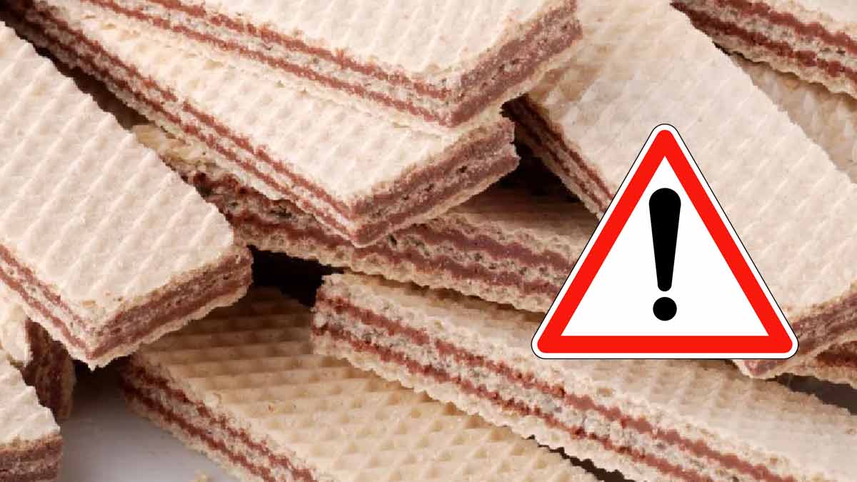 Alerte rappel produit, des gaufrettes à la framboise rappelées, la présence de plastique en cause