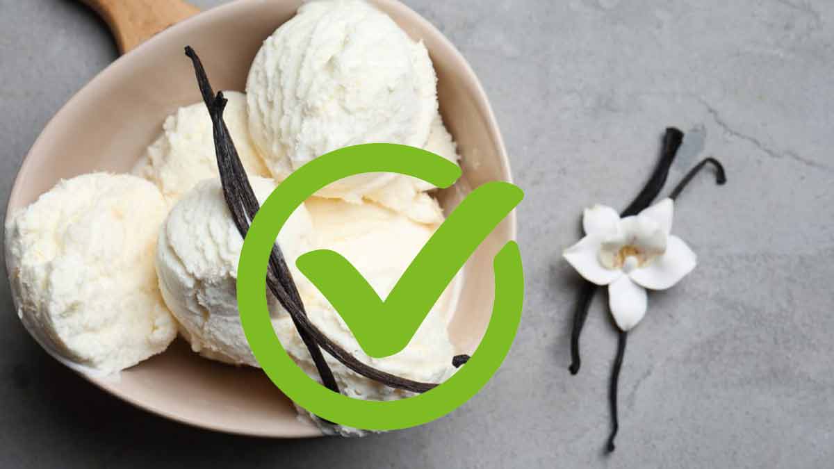 meilleures glaces à la vanille