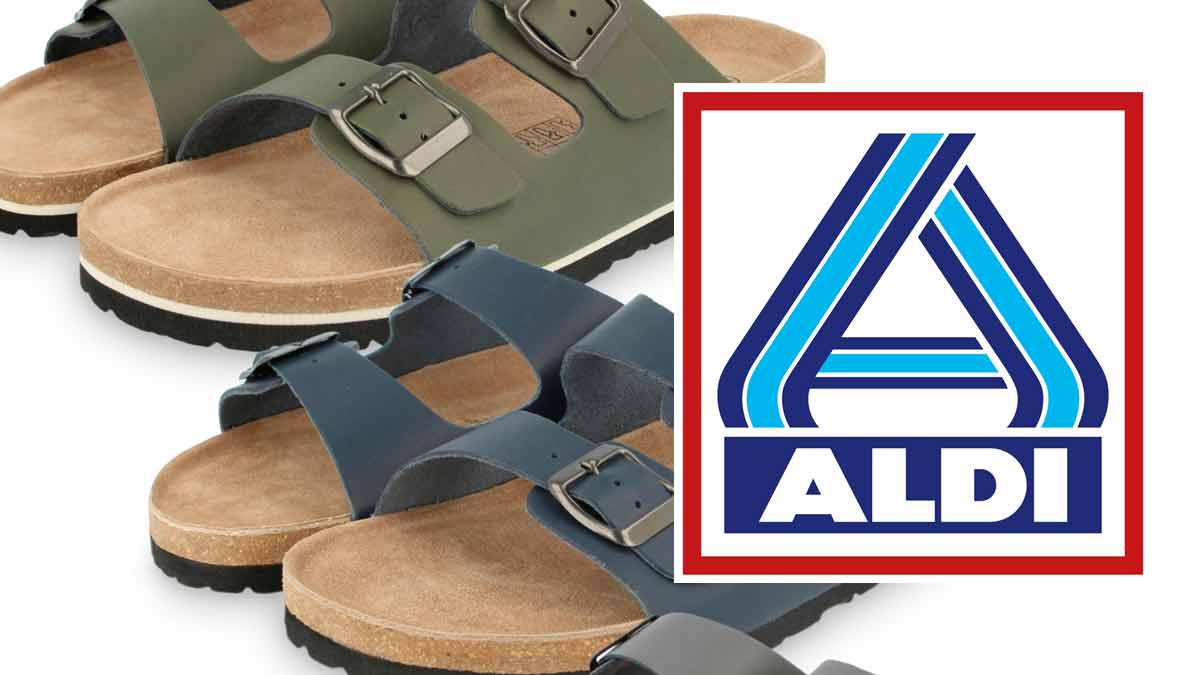 Aldi offre des sandales ultra-confortables