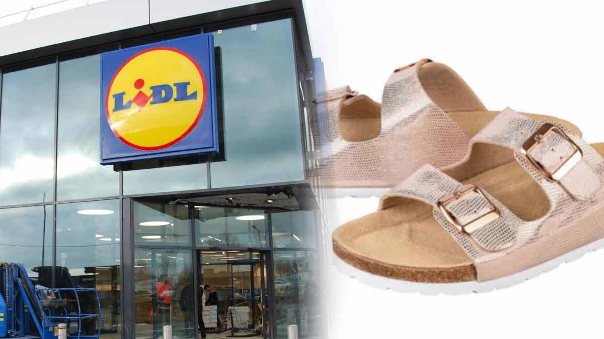 Les sandales de Lidl