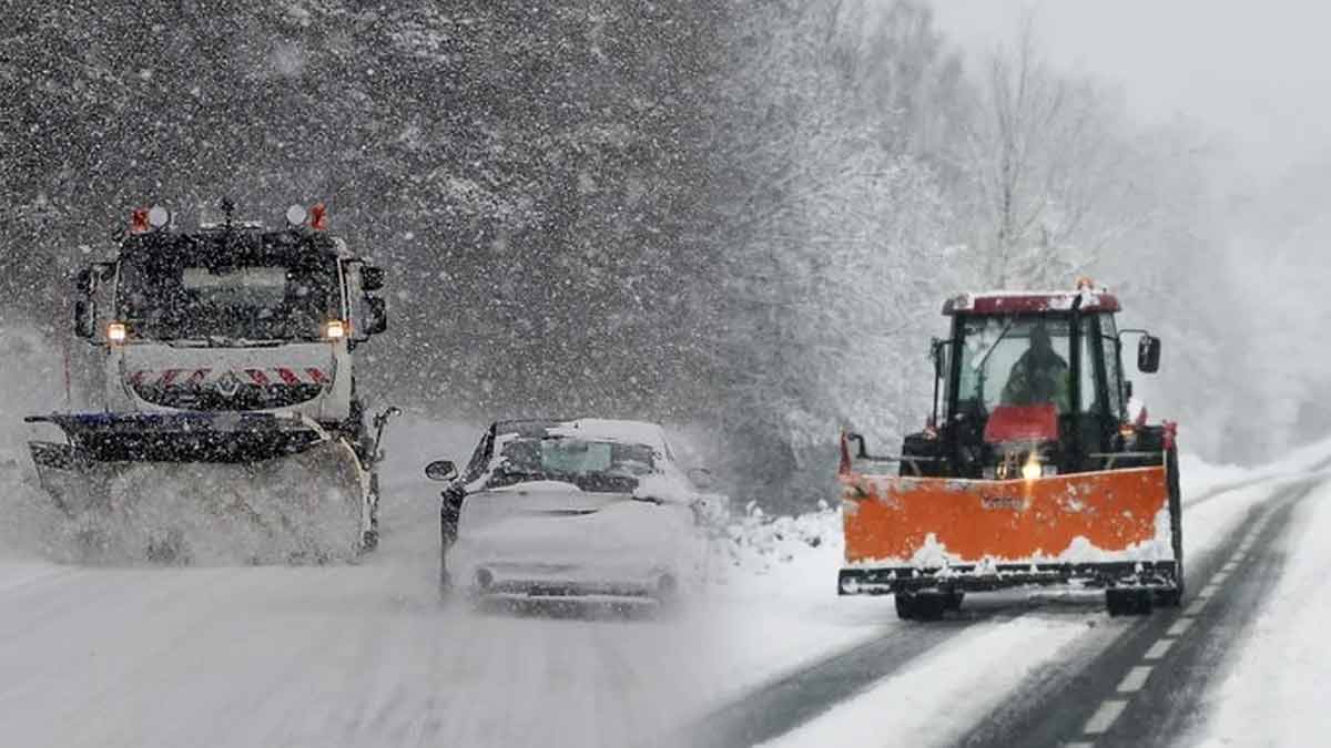 Alerte chutes de neige et crues